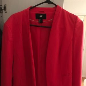 Coral H&M Blazer